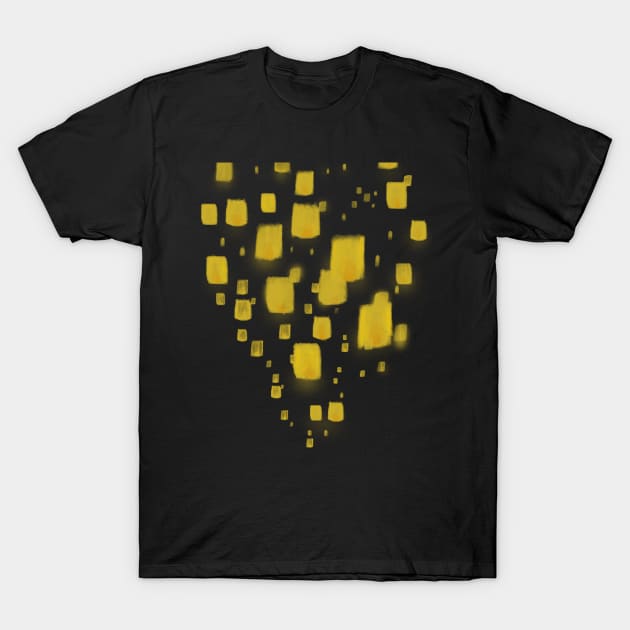 Lantern Lights T-Shirt by vgamer101